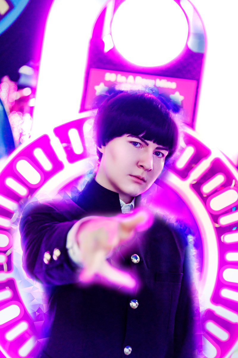 searincosplay's tweet photo. Just realized I still have a number of photo shoot pics I haven't shared yet! I love this Mob closeup taken and edited by Marlo Louden from ColossalCon North 😁

#mobphysco100 #cosplay https://t.co/mBB6vkpmDG