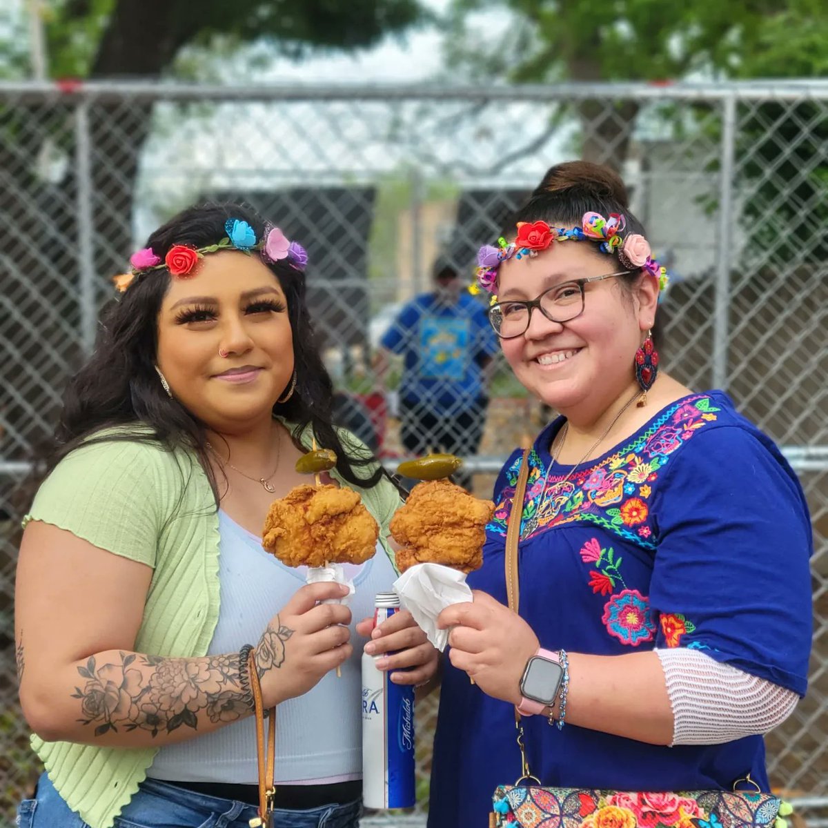 StMarysU's tweet photo. There's still time to head over to #FOB23. Treat your ears and your stomach while you can! #StMU #vivaoysterbake https://t.co/PUiZCw7n2i