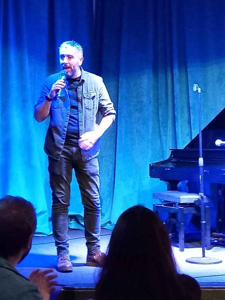 Busy but fun day, first running a workshop at <a href="/AberWritingFest/">Aber Writing Fest</a> with <a href="/Mike_Reed_Welsh/">Mike Reed</a> and then a jaunt to Swansea to MC a comedy night at the Jam Jar. #jamjar #standupcomedy #comedian