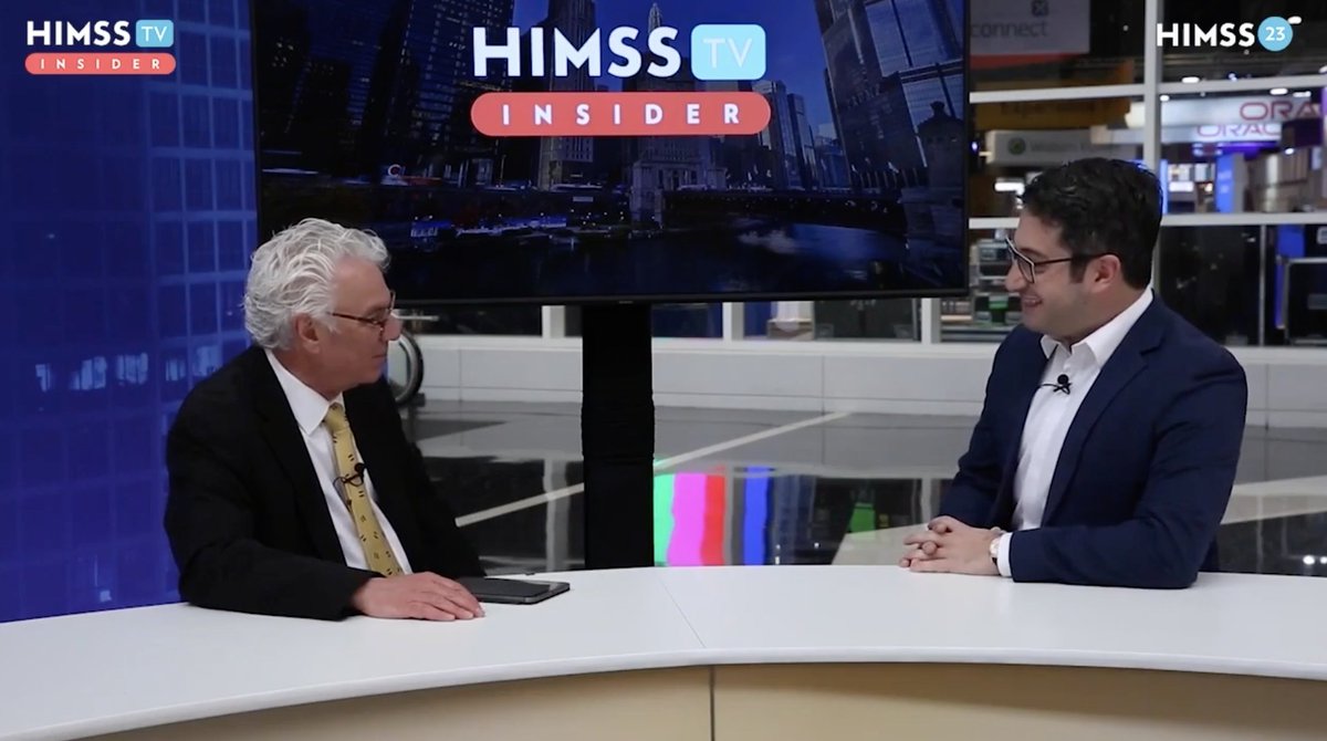 Yesterday was the last day of #HIMSS23, one of the most exciting Health IT conferences I have ever attended post-pandemic. I was also invited to be on #HIMSSTV, where I talked about the HIMSS Physicians Committee, our work at @UIHealth in developing the Hospital at Home Program,