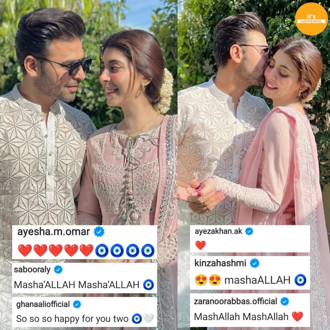 ❤️
#FarhanSaeed #UrwaHocane #AyeshaOmar #AyezaKhan #SaboorAliAnsari #KinzaHashmi #GhanaAli #ZaraNoorAbbasSiddiqui

#itshappening #Pakistani #pakistaniactors #urwafarhan #urwahussain #farhansaeedbutt #ayeshaomer #aizakhan #saboorali #sabooraly #zaranoorabbas #zaranoor #love #eid