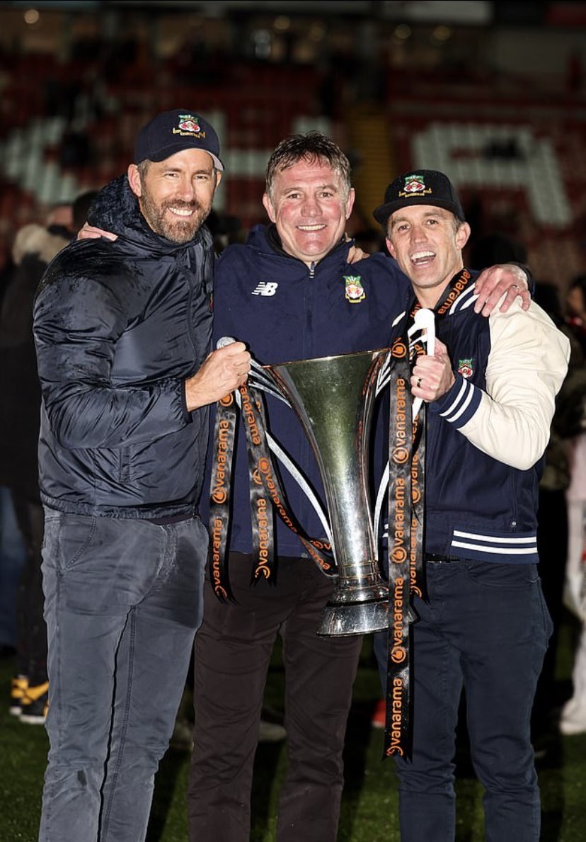 What a day. What a night. What a season.

From both of us, an entire fanbase and North Wales, thank you. 

You don’t even realise what you’ve done ❤️😭