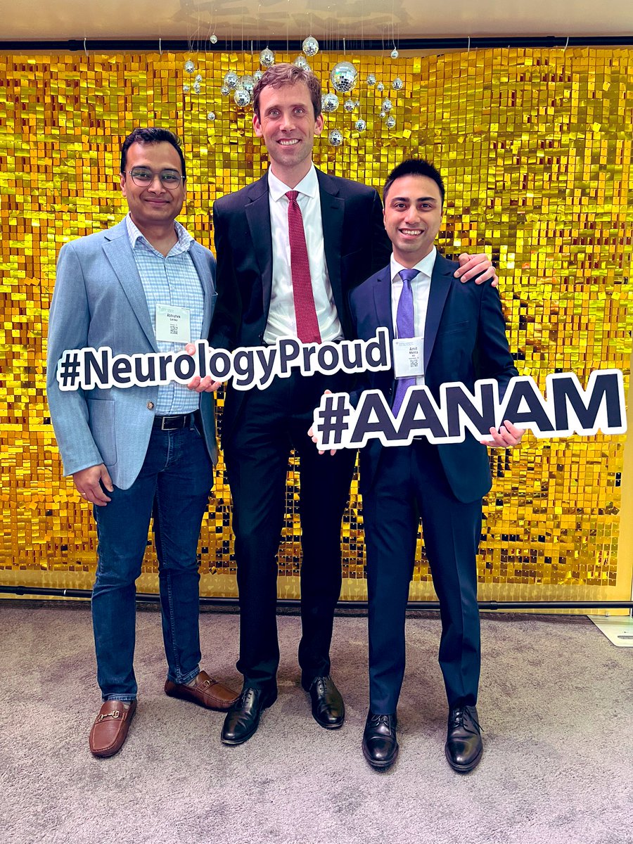 Amit Mehta (@ammehta92) on Twitter photo Kicking off <a href="/AANmember/">American Academy of Neurology</a> with the legends of <a href="/GtownNeurology/">Georgetown Neurology Residency</a>! <a href="/AbhiLenka11/">Abhishek Lenka</a> <a href="/GuillaumeLamot5/">Guillaume_Lamotte_MD</a> #neurologyproud #AANAM #neurotwitter Kicking off <a href="/AANmember/">American Academy of Neurology</a> with the legends of <a href="/GtownNeurology/">Georgetown Neurology Residency</a>! <a href="/AbhiLenka11/">Abhishek Lenka</a> <a href="/GuillaumeLamot5/">Guillaume_Lamotte_MD</a> #neurologyproud #AANAM #neurotwitter