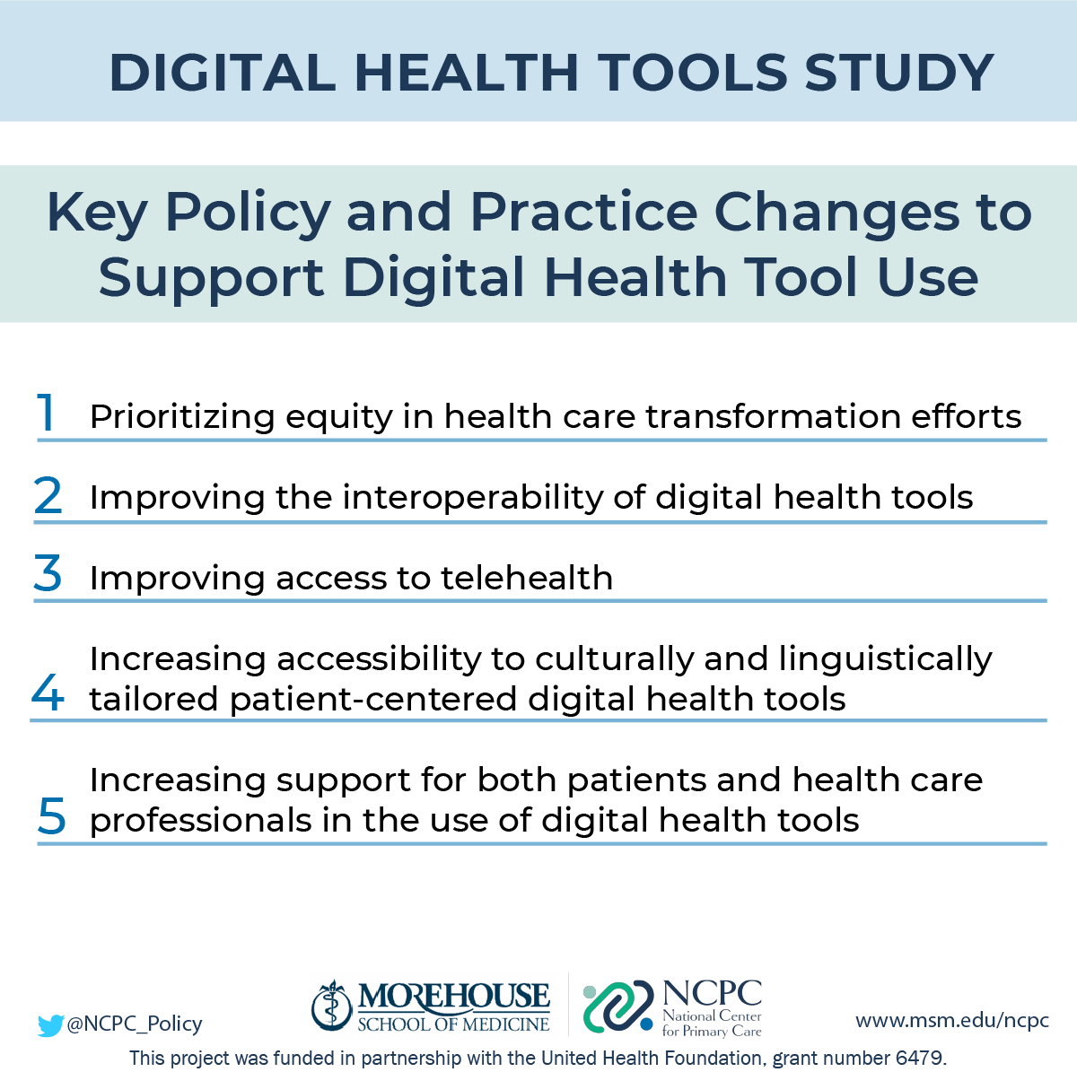 NCPC Health Policy tweet media