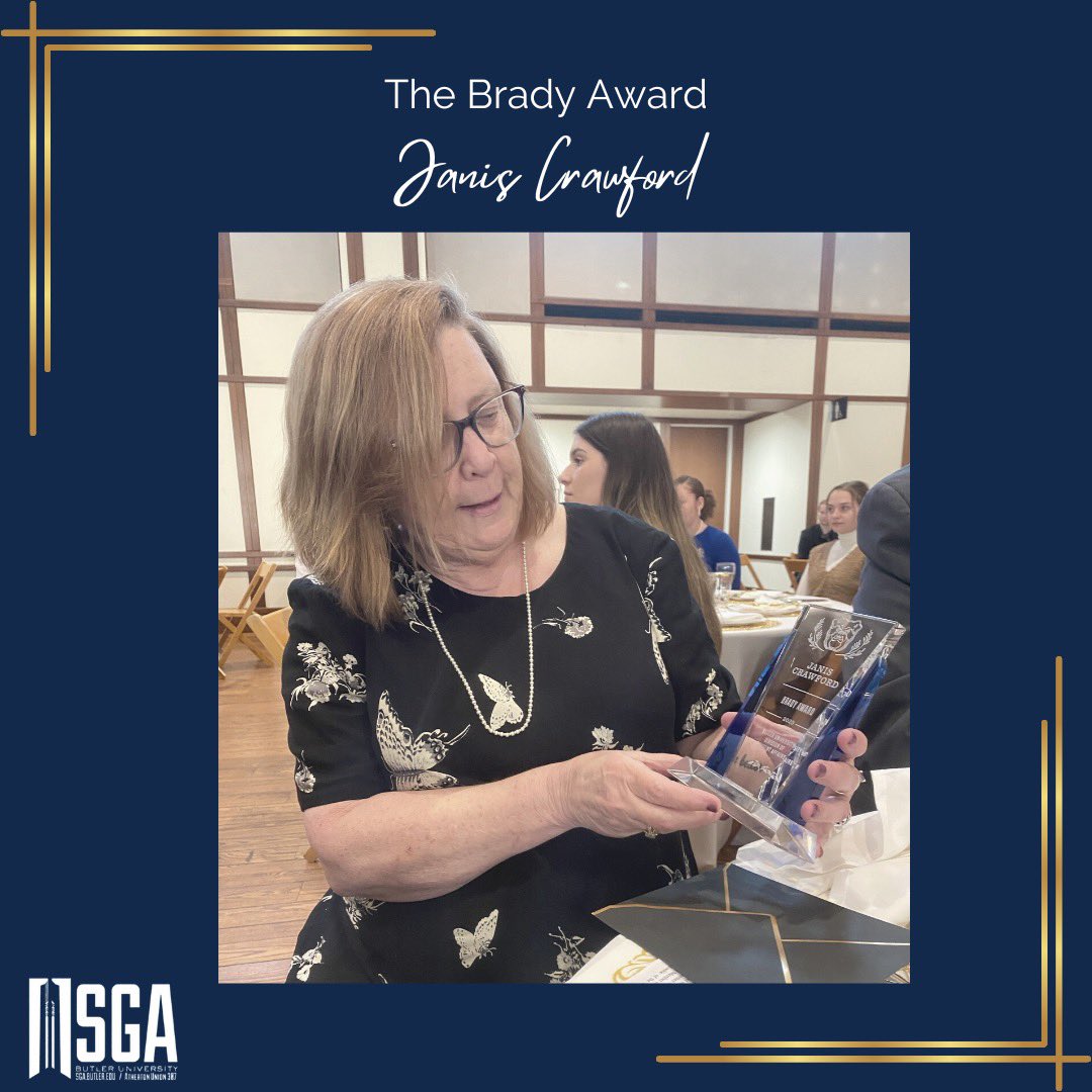 DAWGSspeak's tweet photo. Our team had the honor of attending @butleru leadership banquet this past Monday. Thank you to @ButlerSGA for the awards, and congratulations to Jazlyn and @Janis19341805 for their achievements! https://t.co/auAGeaoecc