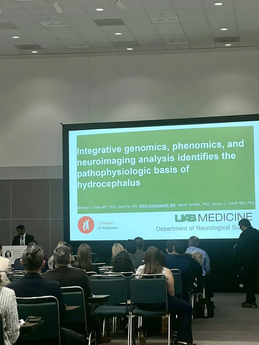 RishiDevulapal1's tweet photo. A true honor to represent @andrewthale3 and @NeurosurgeryUab at #MyFirstAANS . Thank you for the opportunity to present this abstract and to the many inspiring individuals I have met thus far. Looking forward to the rest of the weekend. #AANS2023 https://t.co/VMScqJvCtc