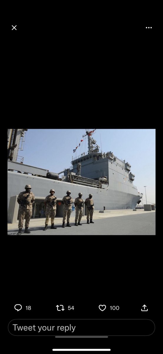 hsalshammari1's tweet image. عمليات الإجلاء لا زالت مستمرة 
السعودية تجلي رعاياها ورعايا 12 دولة من #السودان 
و #كندا نشكر المملكة على الدور المحوري لإجلاء رعايانا و #الصين تطلب المساعدة في إجلاء رعاياها. في ظل تخوف دولي التواجد على الأرض وسط حالة أمنية غير مستقرة 
#القوات_البحرية_الملكية_السعودية درع الوطن