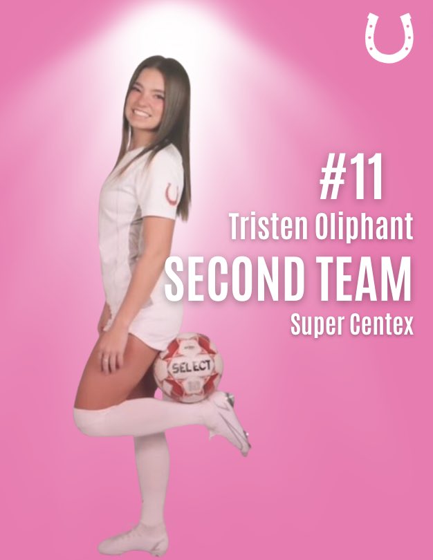 Super Centex 2nd Team! Congratulations, Tristen!