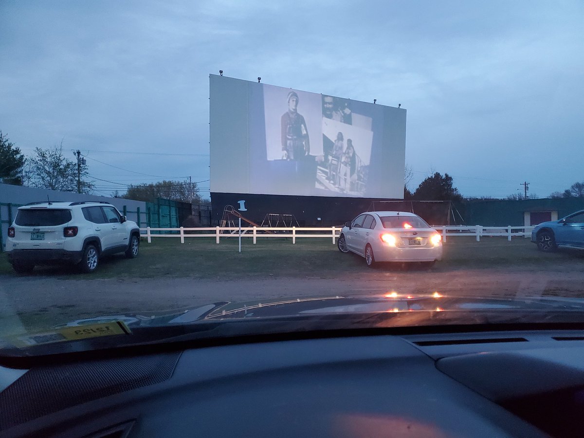 Axelthebigdog's tweet image. Seeing the Mario movie at a drive in theater 😁
