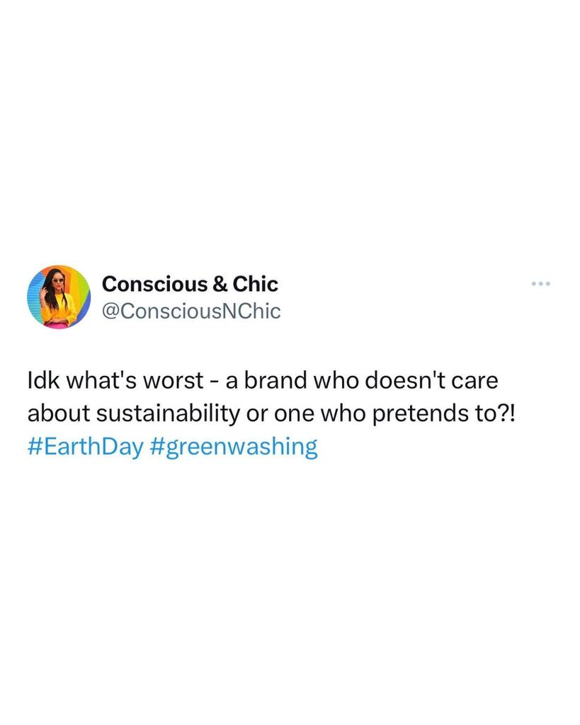 ConsciousNChic's tweet photo. Is it the same or is it different? Whatchu think? #EarthDay #greenwashing

Message to brands…

Keep it real and work towards making progress. No one wants to spend their time decoding misleading messaging - especially on Earth Day. No one. It’s also … https://t.co/wSuZ7moewX https://t.co/iQREZsHi2K