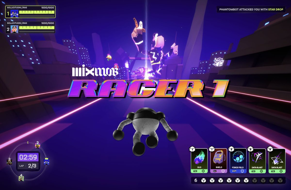 Friends, prepare for <a href="/MixMobOrigin/">MixMob</a> Closed Beta soft launch next week 🚀 

I'll be testing &amp; playing the first build this weekend, with exciting updates &amp; features rolling out throughout the phase. 

Welcome to MixMob: Racer 1 Season Zero! 🎮🌟 
LFG