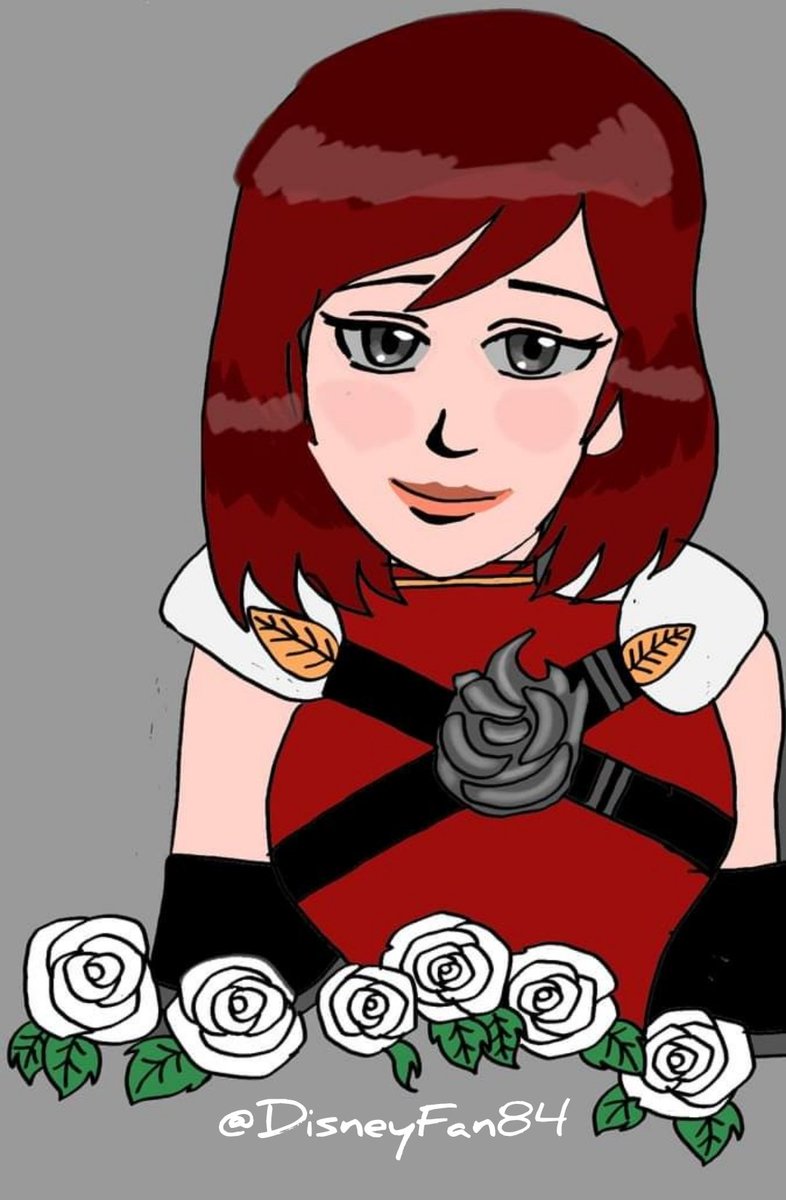 CyberpnkUnicorn's tweet photo. #RWBY #RWBYfanart #RWBYSummerRose #SummerRose https://t.co/allJkOws7W