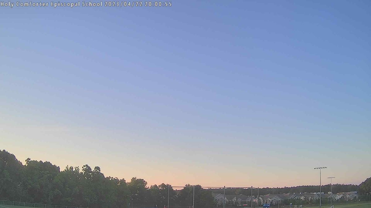 HCESWxSTEM's tweet photo. Holy Comforter Episcopal School at sunset and it's 74.5 F. https://t.co/5VdXMe7RNe