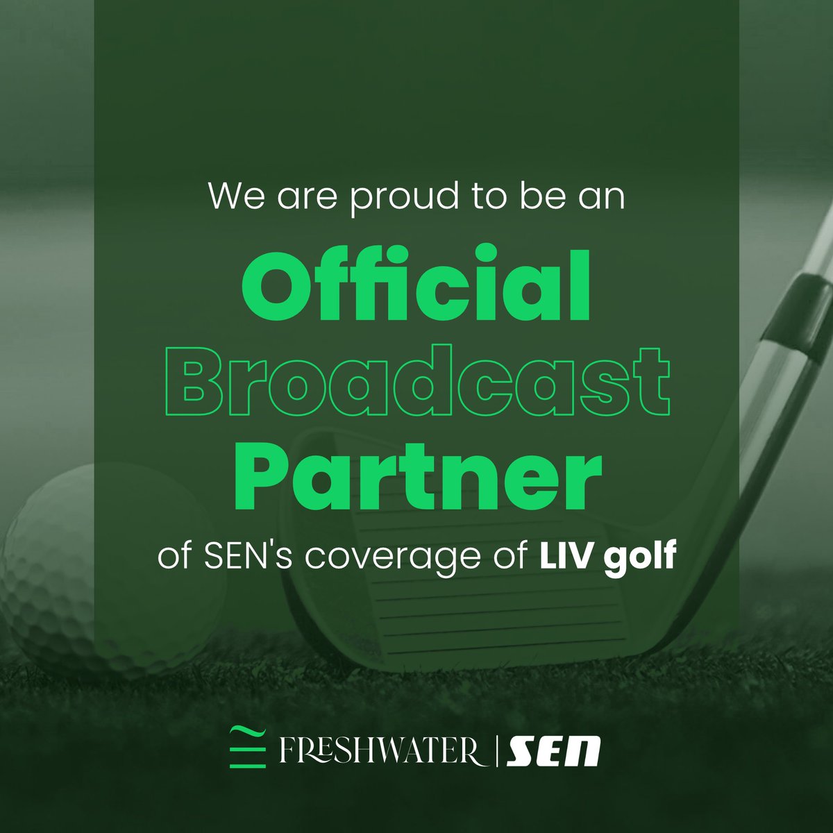 We support greater coverage of professional golf in #Australia. We are proud to announce that Freshwater Strategy is an official broadcast partner of <a href="/SportsEntNet/">Sports Entertainment Network</a>’s coverage of #livgolf in #adelaide.

Come on Cameron Smith!

#golf #sports #livgolfadelaide #sport #advisory