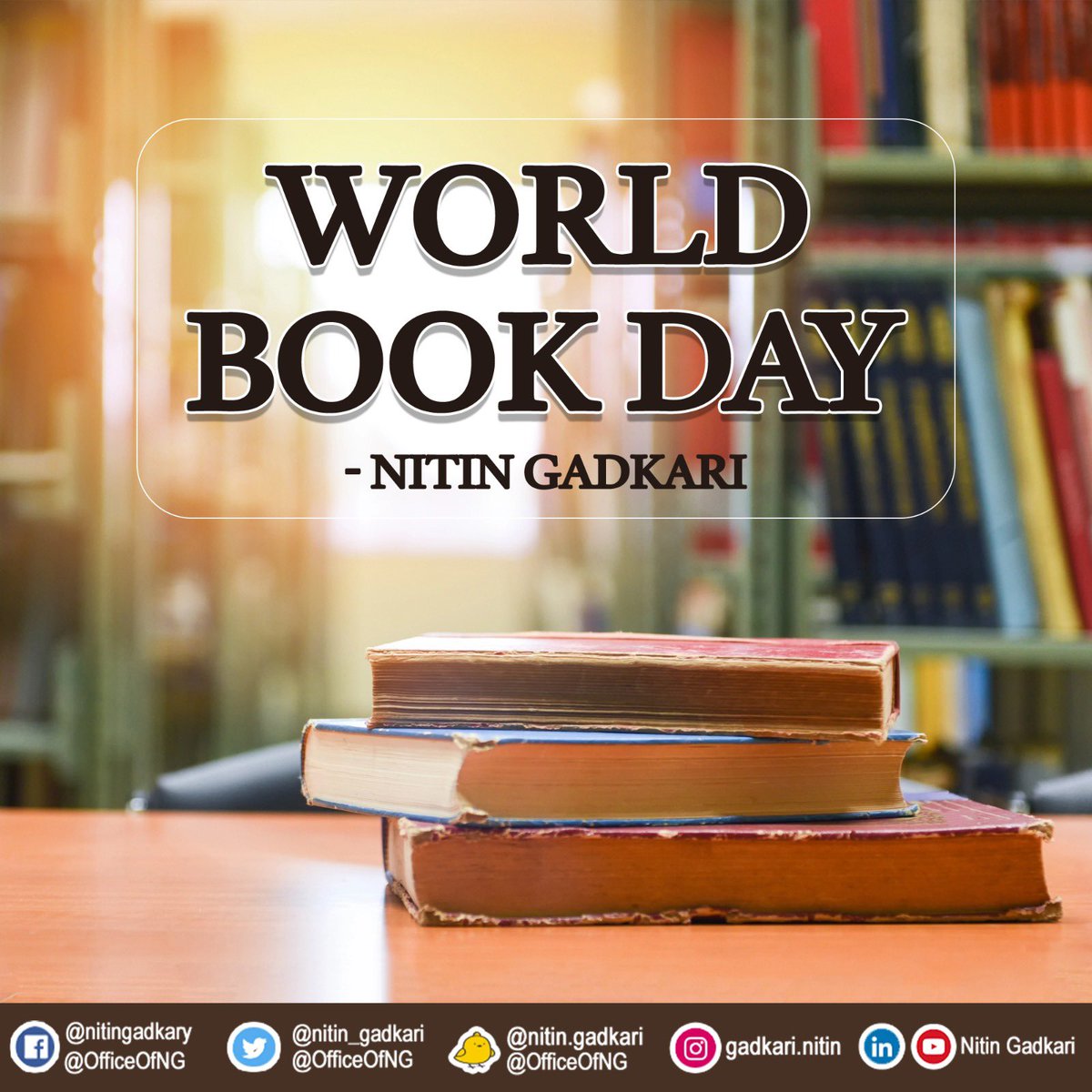 Happy #WorldBookDay to the connoisseurs of literature. May the literary luminaries of yore and present continue to inspire and enrich our lives with their profound wisdom and esoteric knowledge. Let the written word be a beacon of enlightenment and empower us.