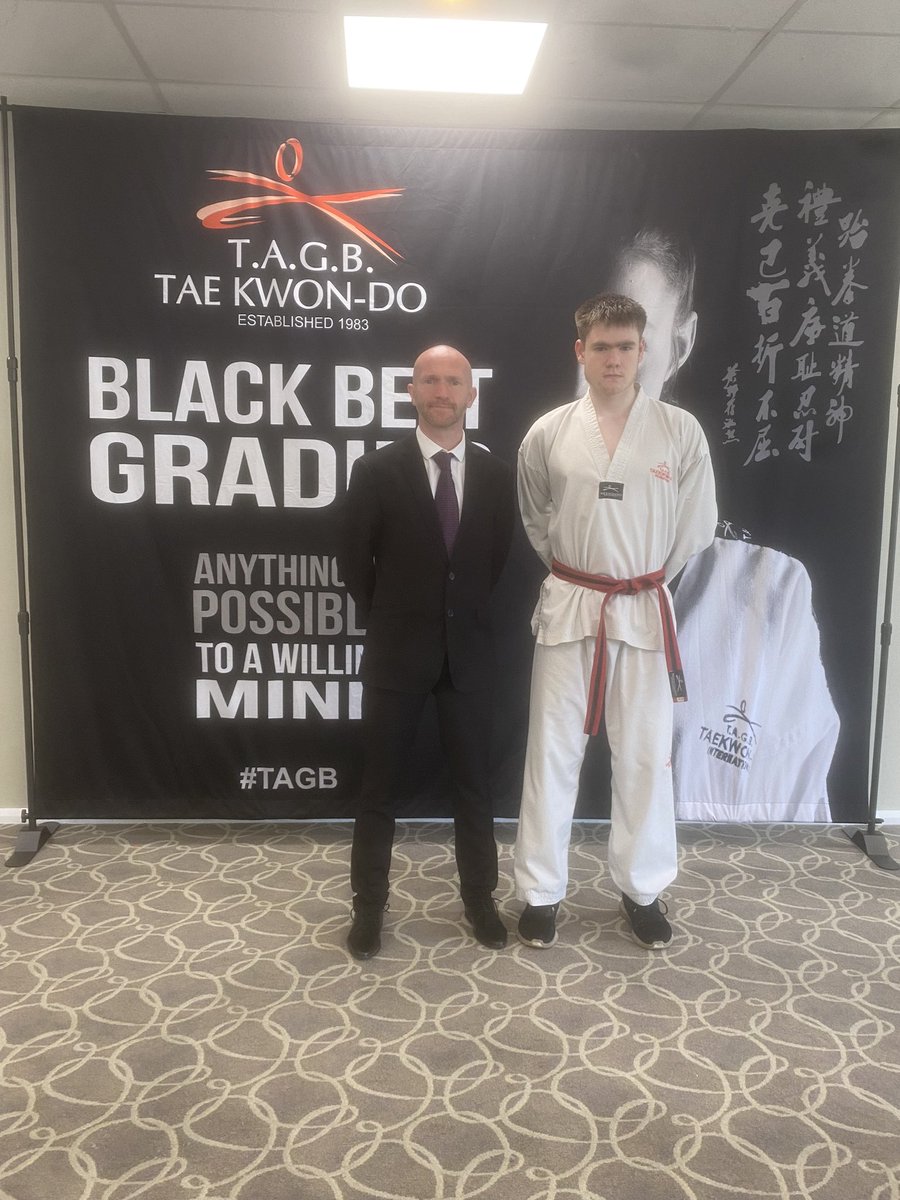 ABTKD's tweet photo. Well done to our two amazing students who applied for promotion to 1st degree black belt at the TAGB national grading. They were both excellent 👌 https://t.co/XgLckvDQA4