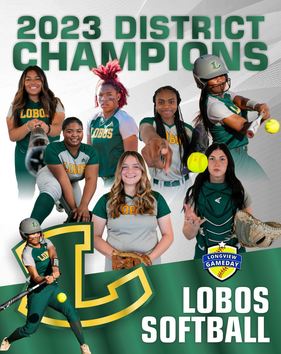 The Lady Lobos are District Champions!!!!