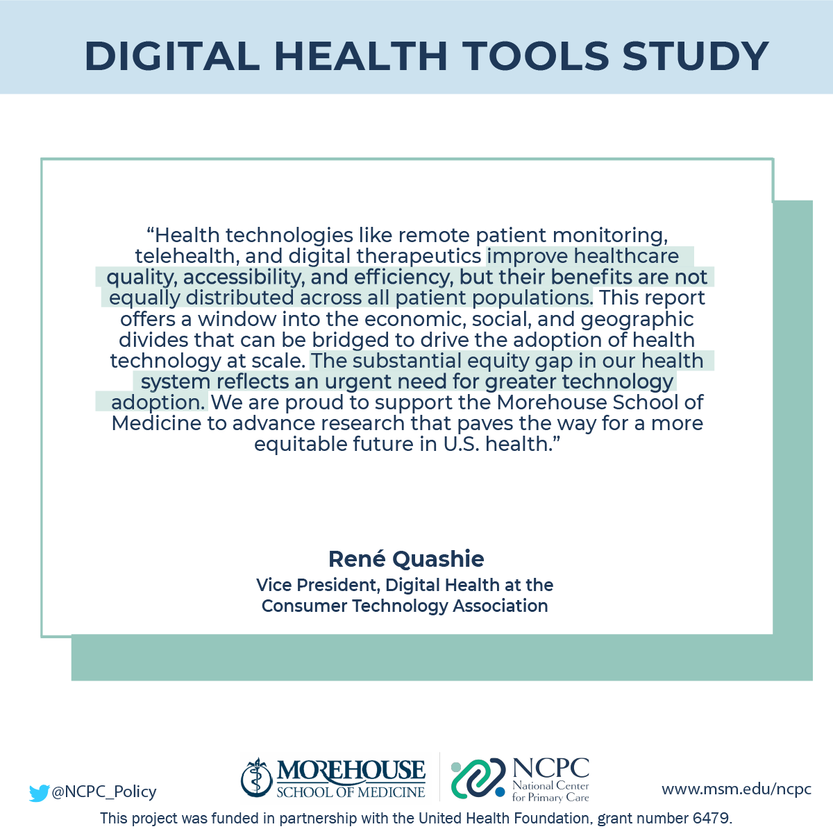 NCPC Health Policy tweet media