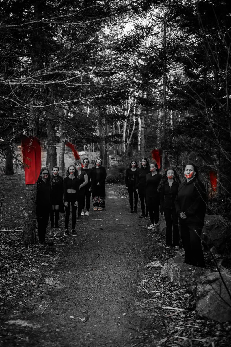 Students from <a href="/auburn_eagles/">Auburn Eagles</a> and <a href="/adjhmustangs/">Astral Drive Junior</a> along with Indigenous community members &amp; allies bringing awareness to the MMIWG crisis. We will speak out for the women and girls who have had their voices stolen. 
<a href="/HRCE_NS/">Halifax Regional Centre for Education</a> #MMIWG2S #MMIW
Life with Four photography on Facebook