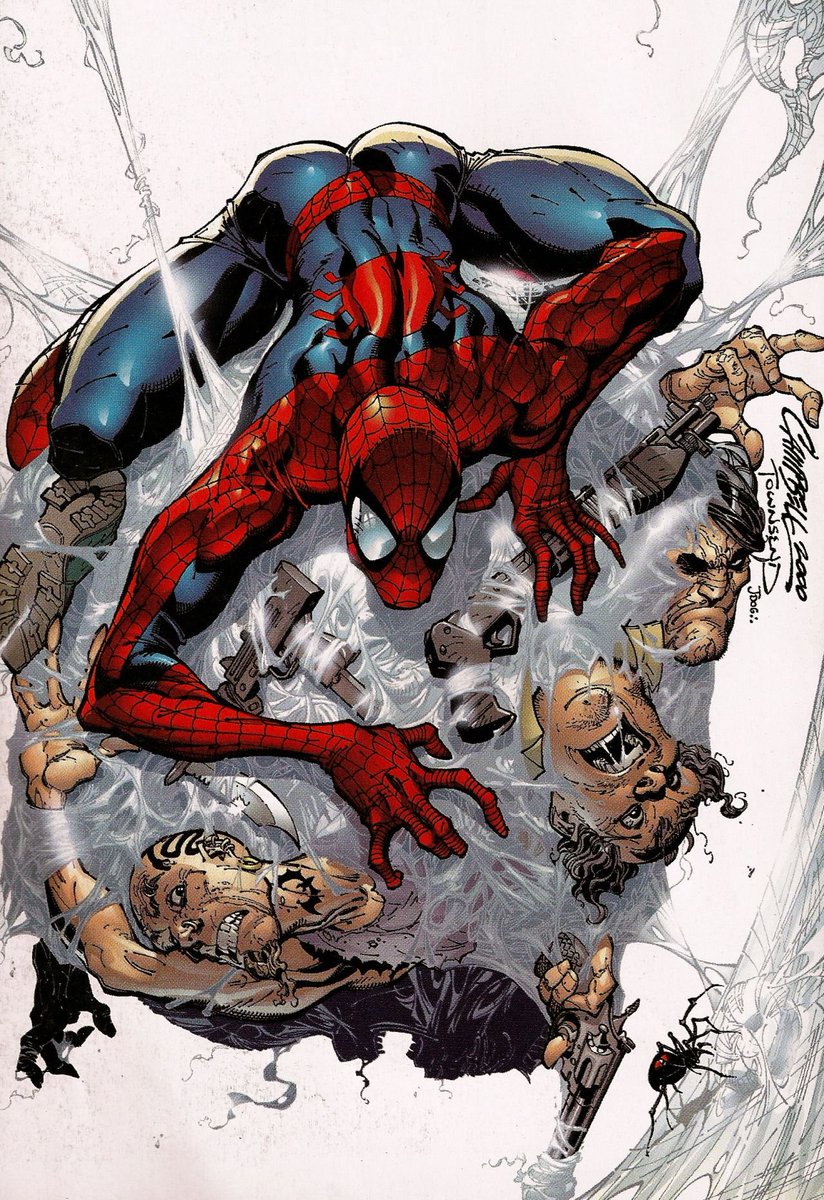 RT @spideymemoir: Spider-Man by Campbell & Townsend! https://t.co/8rNmXEzeM8