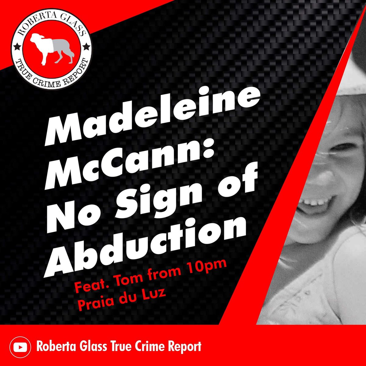 RobertaGlassPod's tweet photo. Dropping Monday at 3pm est! #truecrime #truecrimepodcast #mccann https://t.co/B6zlkcd6ZN