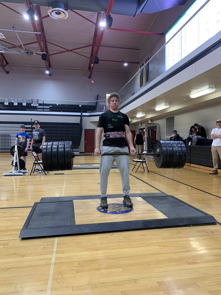 Congrats to Jake Gedekoh for taking First in his weight class at the TCFCA weightlifting meet.