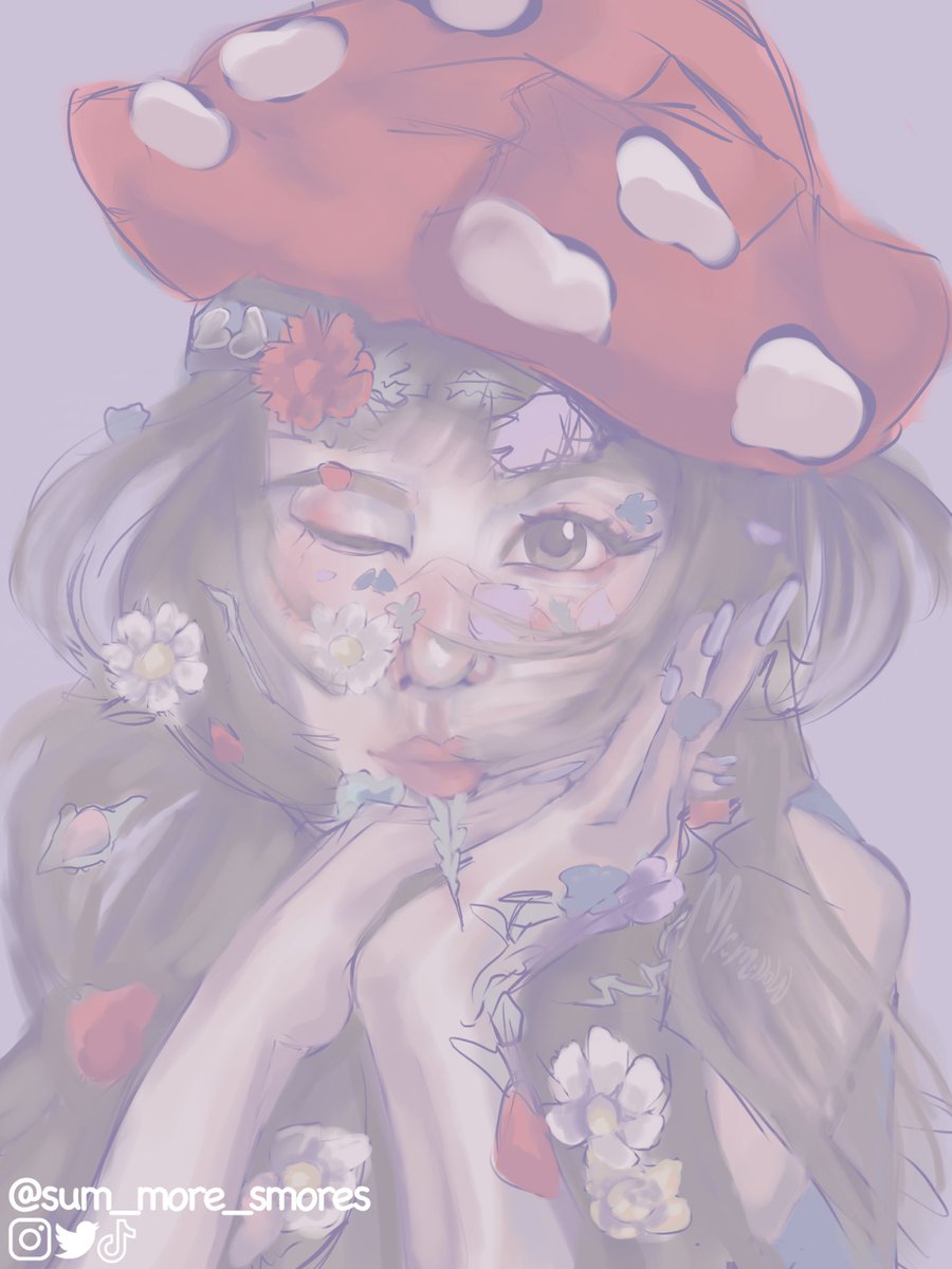 <3 

#digitalart #pastelcolors #pastelcolorpallete #art #drawing #mushroomhat #pastelpurple #pleaselookatwhatimade