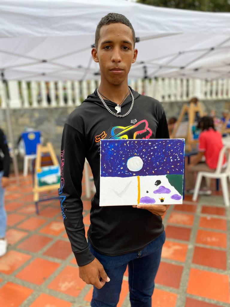 juventud_guatir's tweet photo. Entre Pinceles 🖌️ y Algo Más 💙
Edición #especial, #concientizando durante el mes del #autismo 💙
Con el apoyo de la Dirección de @discapacidadzam de la @AlcaldiaZamoraO logramos compartir una tarde artística con aproximadamente más de 10 jóvenes
#Neurodiversidad https://t.co/6n5BfcRr20