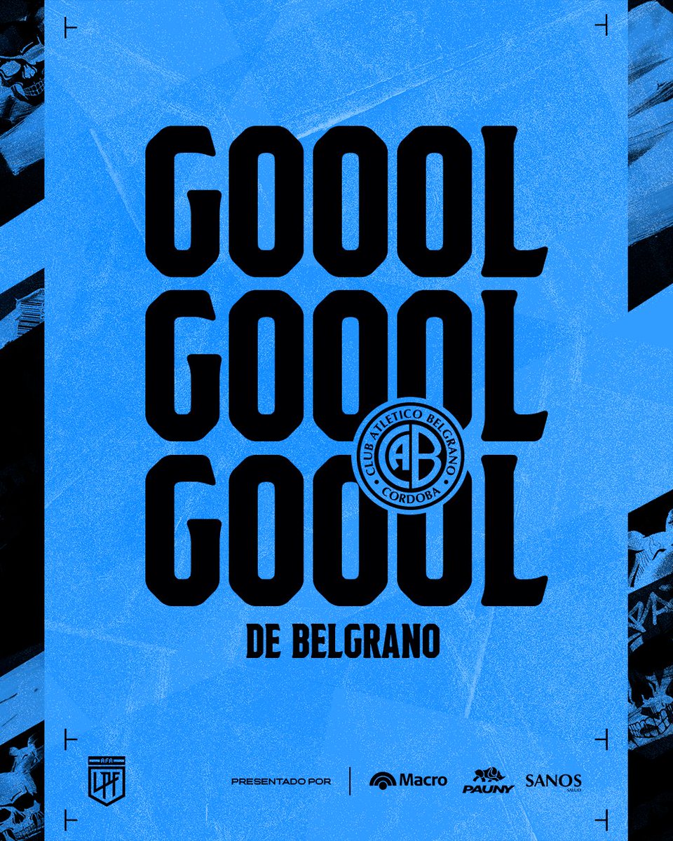 Belgrano's tweet image. ⏱ 43&apos; PT | ¡¡¡GOOOOOOOOOOOOOOOOOOOOOOOL DE BELGRANO!!! ¡TOOOOROO!

#Belgrano 1️⃣🆚0️⃣ #Newells

#BelgranoVamos 🏴‍☠️