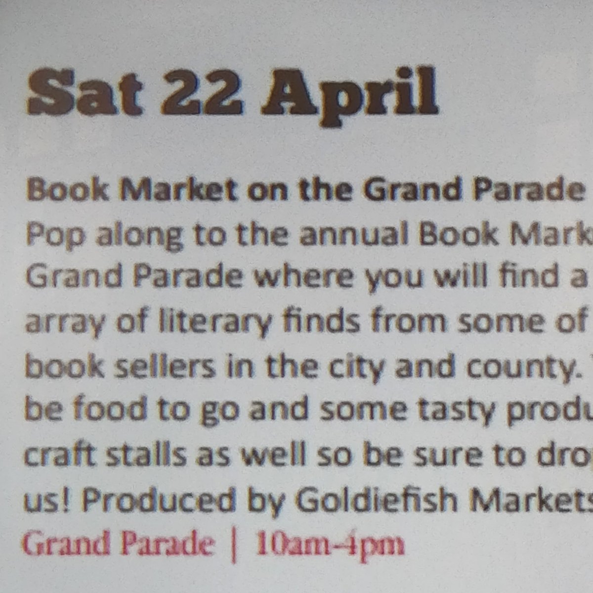 TheBookMarket_'s tweet photo. How did you know we'd be there! Haha #worldbookfest #CorkWorldBookFest #CorkCity https://t.co/xRcoSI5wub