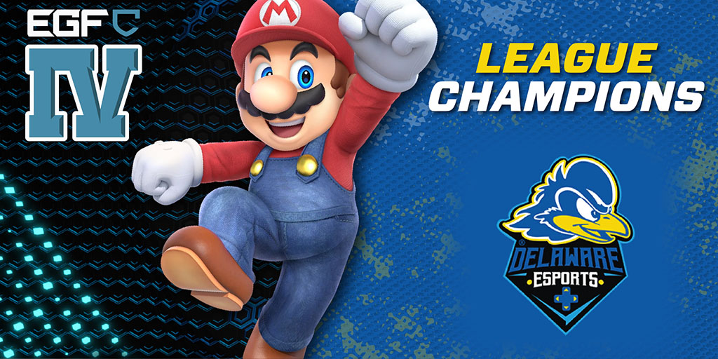 Congratulations to the EGFC Season 4 SSBU GRAND CHAMPIONS <a href="/bluehenesports/">Blue Hen Varsity Esports</a> 🏆🏆

The Blue Hens take a nail biter final over the <a href="/UTAEsports/">UTA Esports</a> Mavericks!
