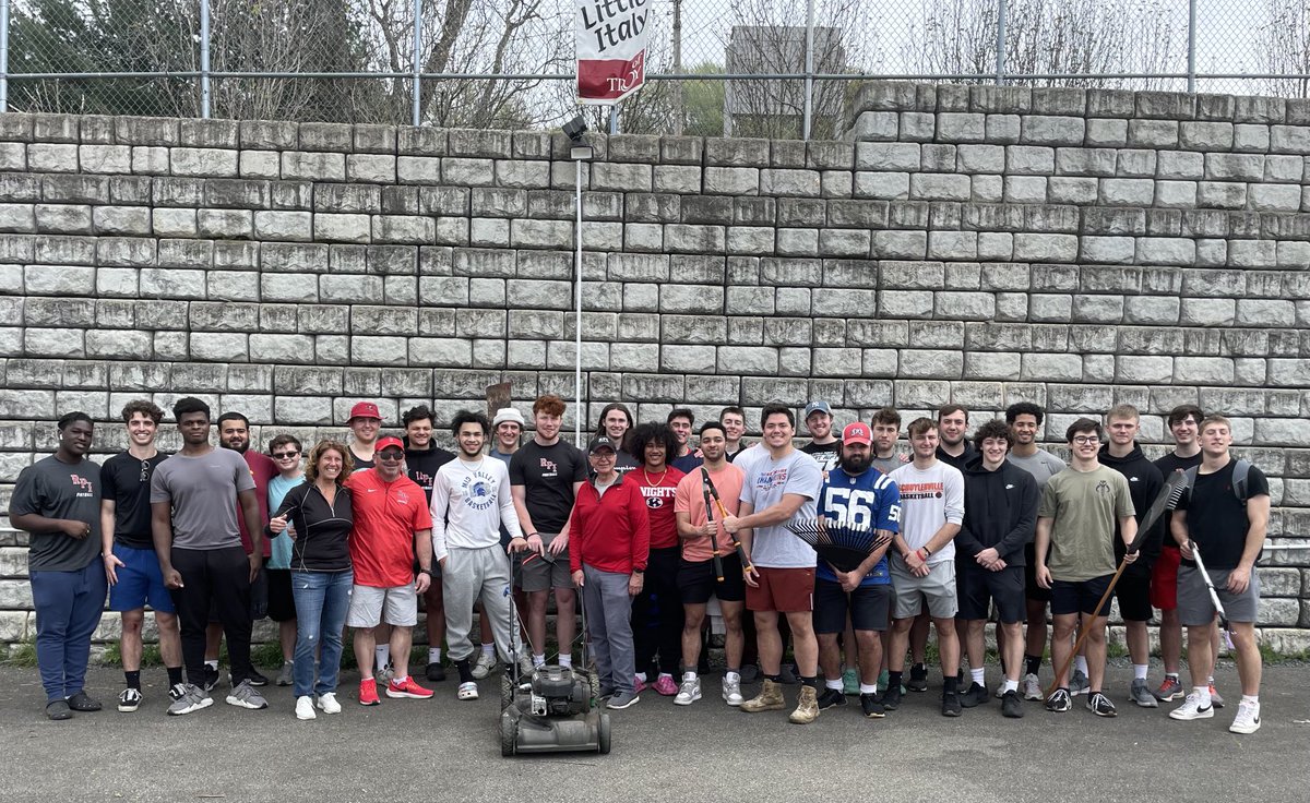 Ralph Isernia (@coachri) on Twitter photo <a href="/RPIFootball/">RPI Football</a> helping Earth Day cleanup in Troy, NY. Excellence in all things. #REDFAM <a href="/RPIFootball/">RPI Football</a> helping Earth Day cleanup in Troy, NY. Excellence in all things. #REDFAM