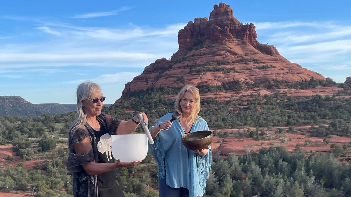 On Earth Day - Ready for Sound & Healing on the Red Rocks  

“...We offer thanksgiving for all the gifts of life.
Mother Earth, we thank you for giving us everything we need. ~Chief Jake Swamp

#earthday #visitsedona #spiritflowsedona #southwesternmedicinewoman