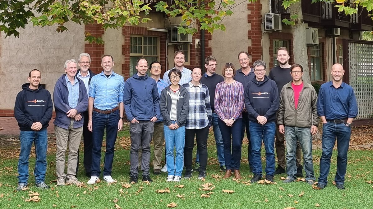 Susan Scott (@ozgravityguru) on Twitter photo We just had an excellent meeting of <a href="/ARC_OzGRav/">OzGrav</a> Chief Investigators in #Adelaide to start planning a Southern Hemisphere 3rd generation gravitational wave detector to be located in #Australia. We have a long but exciting road ahead! 🛣️🌊
<a href="/ausphysics/">Australian Institute of Physics</a> <a href="/Science_Academy/">Australian Academy of Science</a> <a href="/LIGO/">LIGO</a> <a href="/ourANU/">ourANU</a> We just had an excellent meeting of <a href="/ARC_OzGRav/">OzGrav</a> Chief Investigators in #Adelaide to start planning a Southern Hemisphere 3rd generation gravitational wave detector to be located in #Australia. We have a long but exciting road ahead! 🛣️🌊
<a href="/ausphysics/">Australian Institute of Physics</a> <a href="/Science_Academy/">Australian Academy of Science</a> <a href="/LIGO/">LIGO</a> <a href="/ourANU/">ourANU</a>