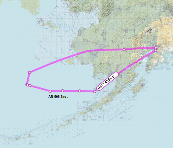 SirListenalot's tweet photo. #B1's #BUTCH11 returned home from Cope India 23. I noted #KC135's #AE0686 and #AE07BB as #PICO31-32 on a round trip out of Elmendorf supporting them along AR-508E. Screenshots show Apr22 1205z / 1535z https://t.co/PU0pPuEln8
