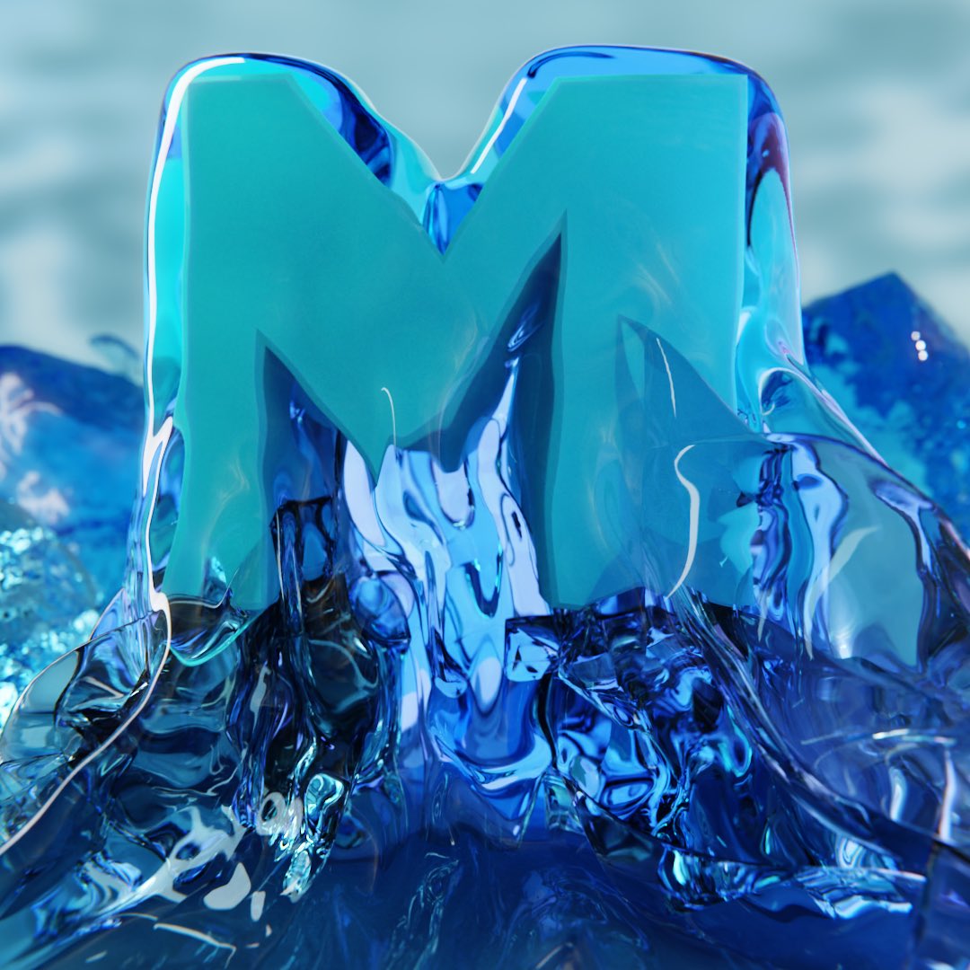 peterlundblad's tweet photo. a capital M for #36DaysOfType #Blender3d https://t.co/ofsKQjmDyJ