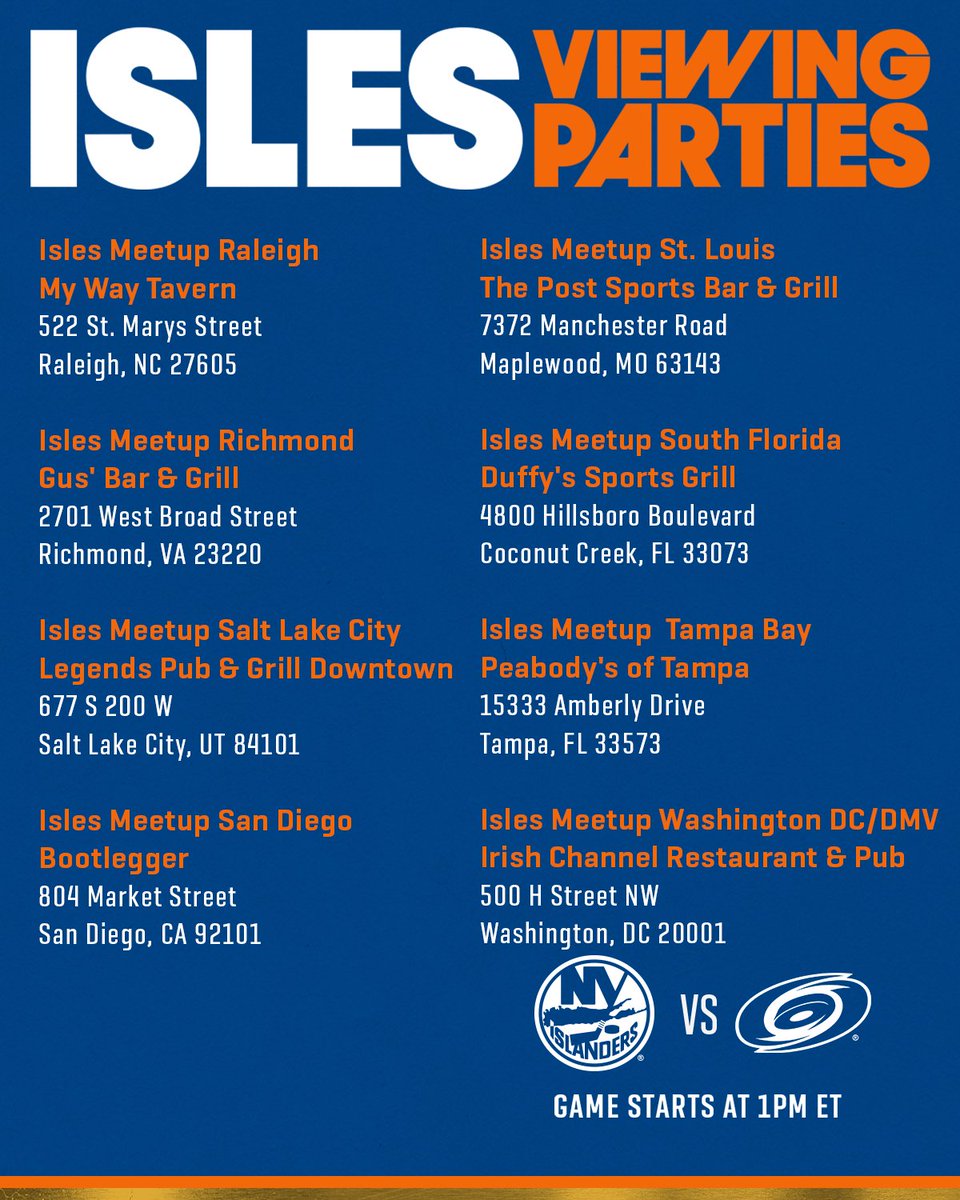 New York Islanders tweet media