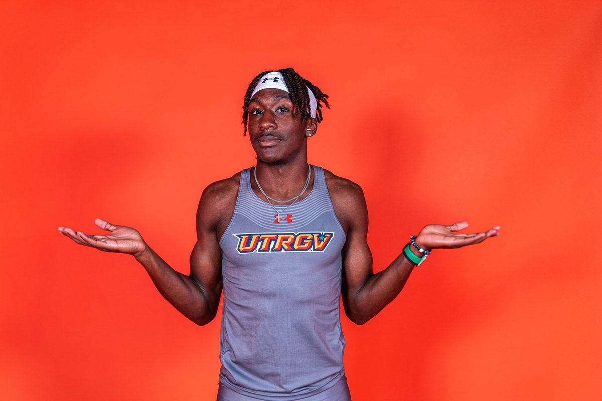 J. Fred Duckett Twilight | M 400 dash 

🥉 Sam Johnson II runs the third-fastest time in program history, 47.00, to take 3rd 

#RallyTheValley #UTRGV #WACotf