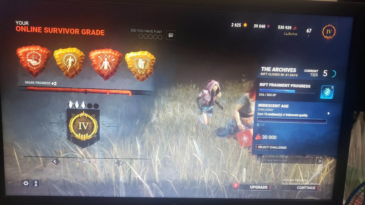 MDM06's tweet photo. Hey @DeadbyDaylight how come it didn't mark 2 as progress in this challenge? https://t.co/BeC4ogoP3i