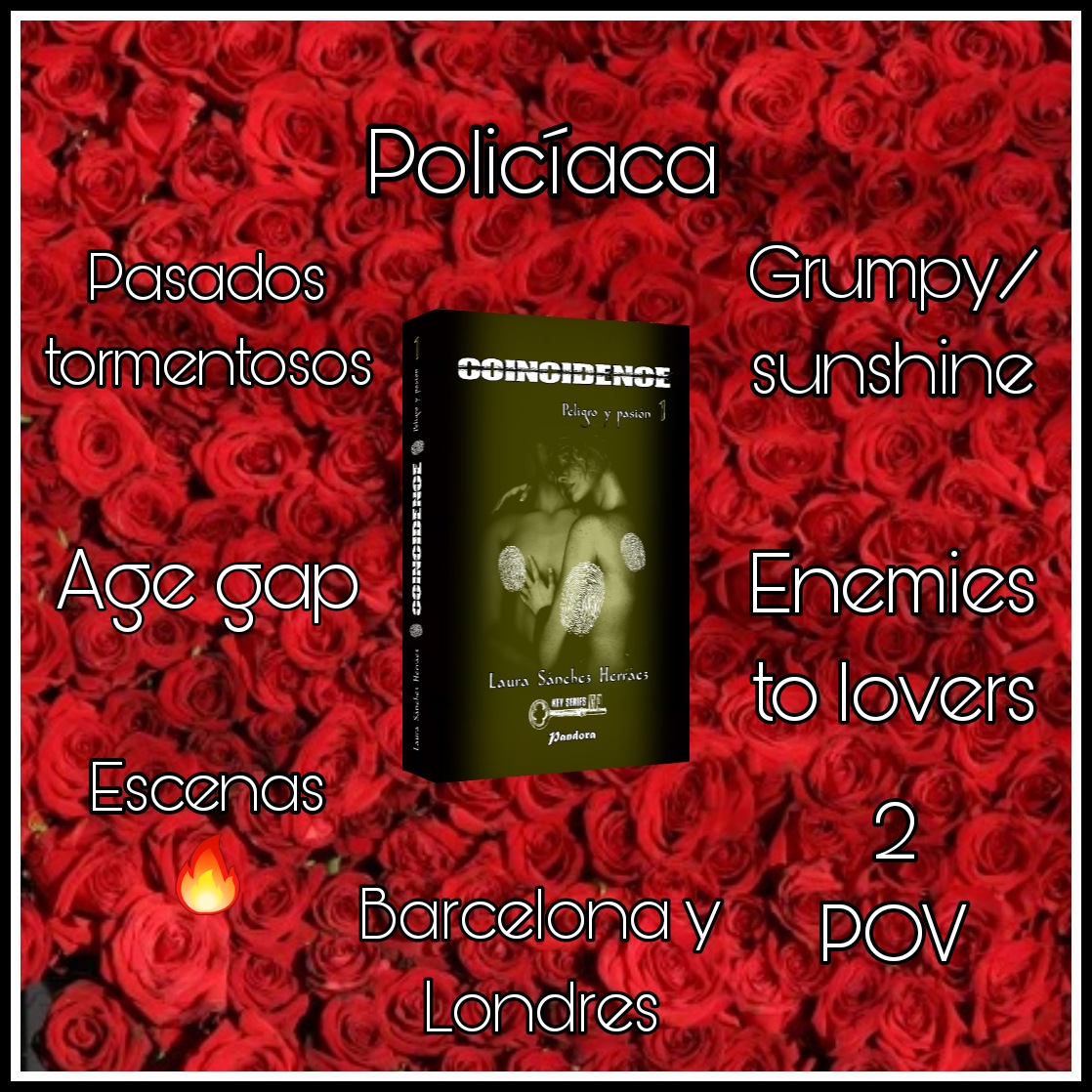 adrianalsswift's tweet photo. 🌹 Coincidence: policíaca, Barcelona y Londres, pasados tormentosos, grumpy/sunshine, enemies to lovers, age gap, escenas 🔥, 2 POV

➡️ https://t.co/1Qb6DCQrsC https://t.co/J51R7s54qd