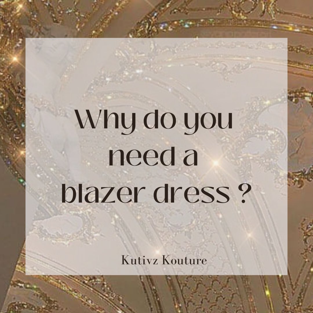 Why do you need a blazer dress? 🤔
[ Thread]☺️

Kutivz Kouture - African luxury print and culture 😎

#blazerdress #kutivzkouture #fashiontips #newclothingline