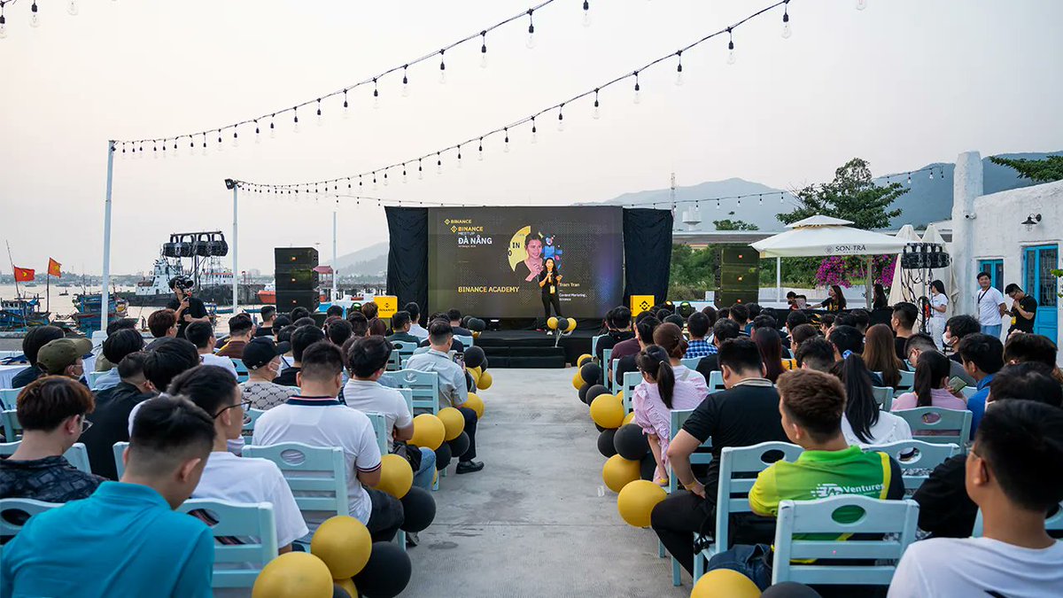 Binance tweet media