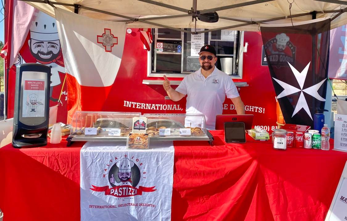 It's me, #MaltaJoe, and I am all set up and ready to celebrate Earth Day at Oracle State Park! You can find the #PastizziExpress and me serving #pastizzi and more until 7 p.m. at the Ranch House!