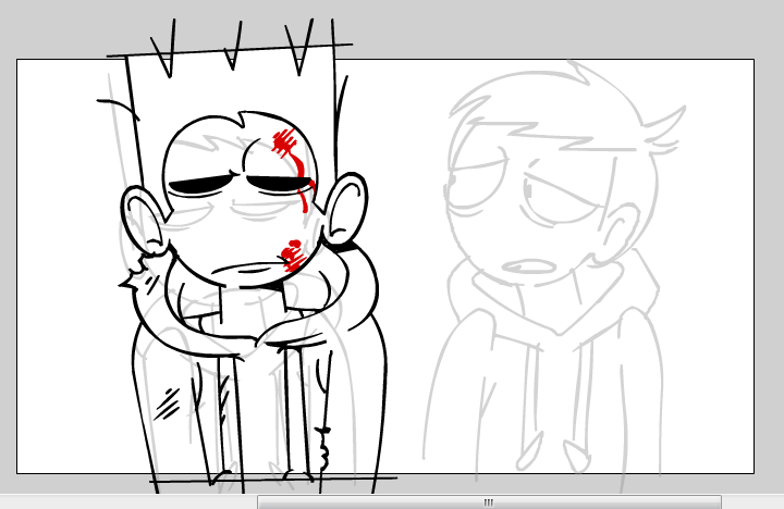 Lost Eddsworld on X: A faceless image of Matt, posted by Edd to