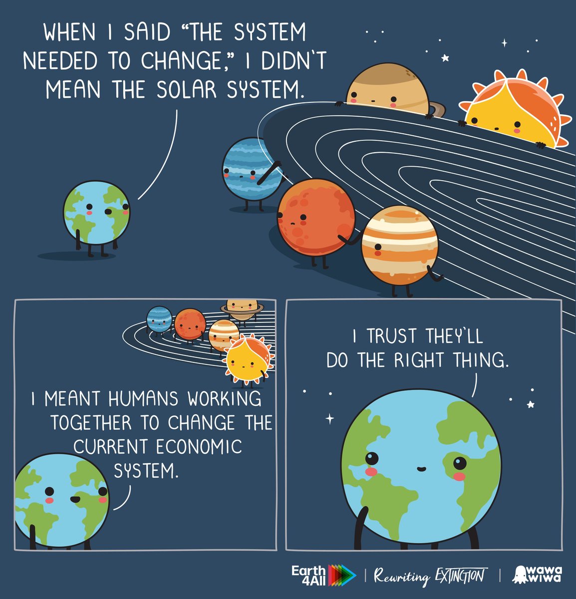 CitznsClimateUK's tweet photo. Happy Earth Day

🙏to all our friends at #TheBigOne.

Here's to positive change in service of life on our beautiful blue planet. 

Join us! https://t.co/he02ZxbzcA

 🌍💙Thanks @Earth4All_  @WawawiwaDesign @rwritextinction for the super graphic.  #EarthDay2023 @citizensclimate https://t.co/Q7nh2BJQ4D