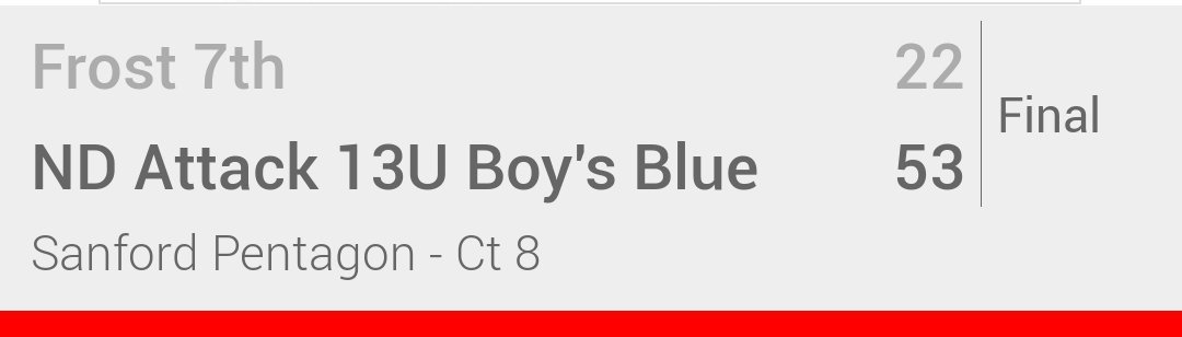 13U Blue 2 and 0 at Sanford Pentagon Spring Jam!!