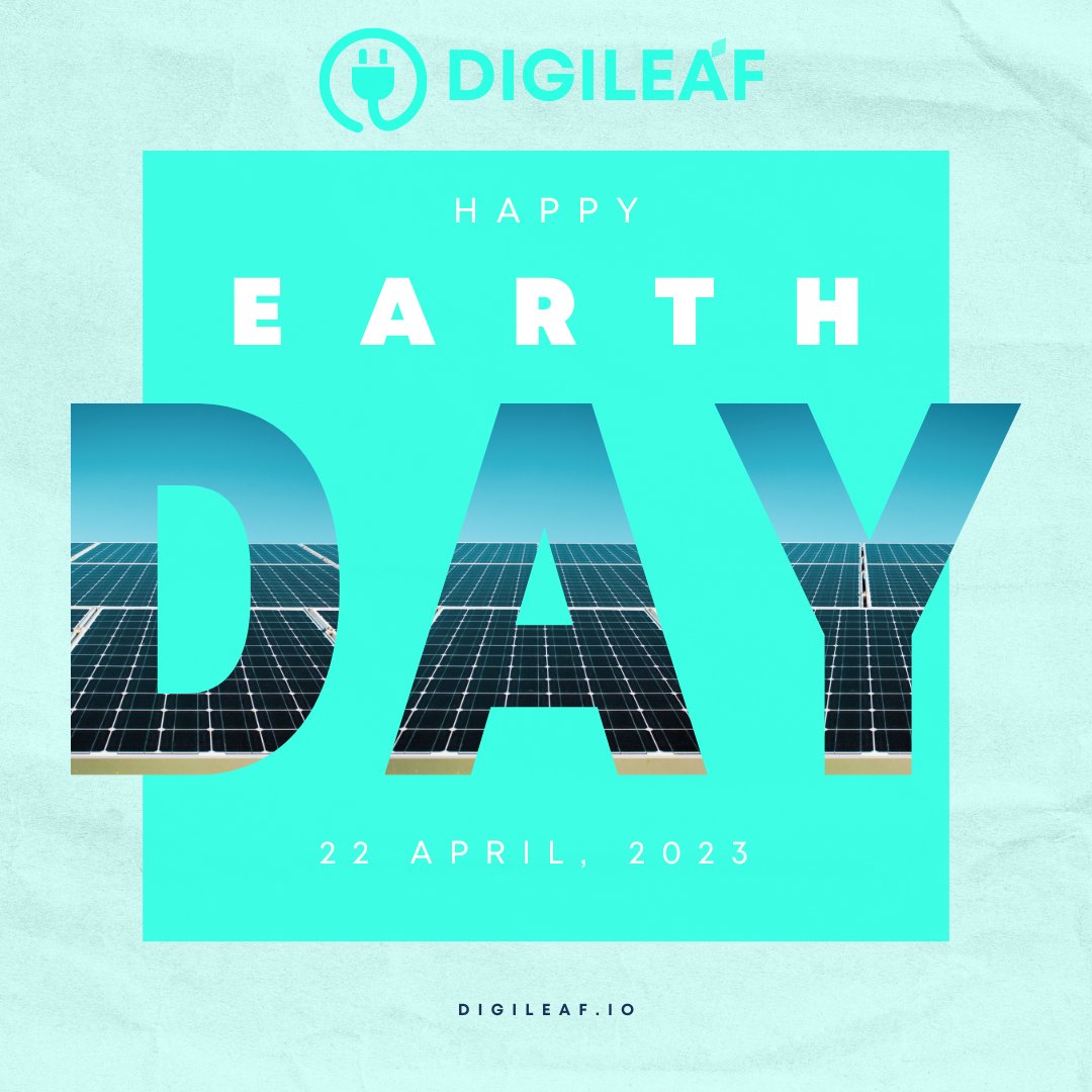 digileaf_io's tweet photo. Happy Earth Day!! DigiLeaf, Your decentralized solution to sustainability and environmental impact.  #digileaf #Algofoundation  #Algorand  #blockchain  #Solar #solarpower  #EarthDay #EarthDay2023  #Sustainability https://t.co/eQMCgXpat6