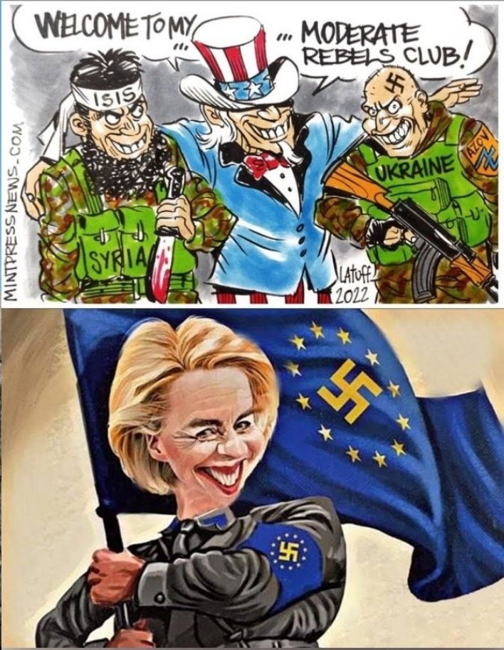 Cabronesio's tweet photo. @the_inteldrop #USisATerroristState
#USisISIS
#USisAThiefState
#USisACriminalState
#USisANeoNaziState
#OTANCriminal
https://t.co/9W321GtPcA https://t.co/ZbcYhwMMt3