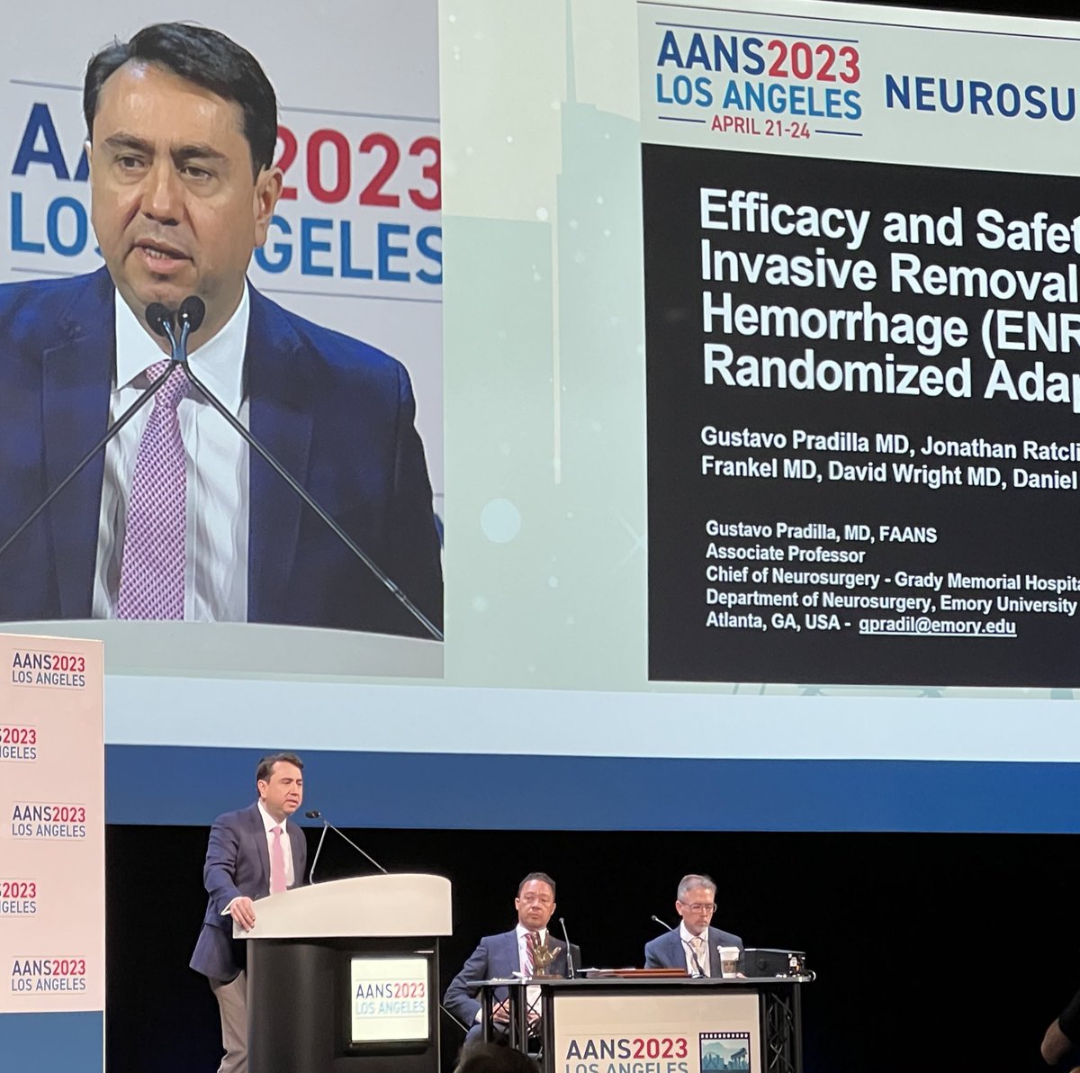 EmoryNeuroCrit's tweet photo. Congratulations to @EmoryNeurosurg #GustavoPradilla #DanielBarrow

@EmoryNeuroCrit #JonathanRatcliff

@EmoryEM @DavidWWright2 #AlexHall

@EmoryNeurology #MichaelFrankel

@EmoryNeurorads @jwallen_neuro

AND team on #ENRICH Trial! 

Groundbreaking results for management of #ICH! https://t.co/4tlEsL1s4z