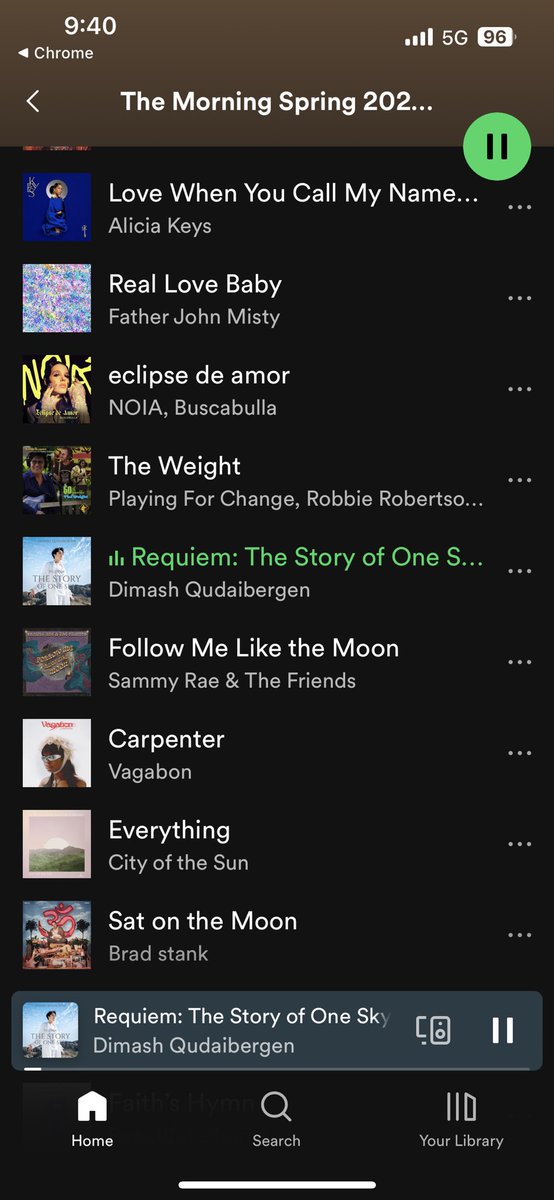 earthee's tweet photo. I squealed with joy when I saw #DimashQudaibergen 😍 @dimash_official 💖 here on the @nytimes playlist 🎶 it definitely put a spring in my step today 🥰

#HappyEarthDay2023 💚🌎🌍🌏🙏 https://t.co/GlsTMNyJa3